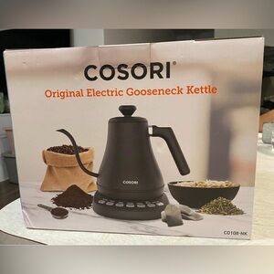 COSORI Black Electric Gooseneck Kettle